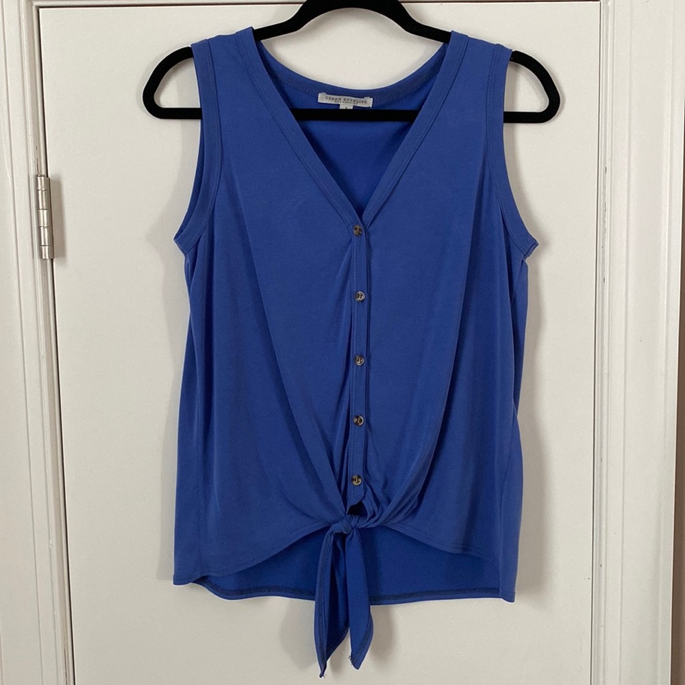 Green Envelope Tie Tank